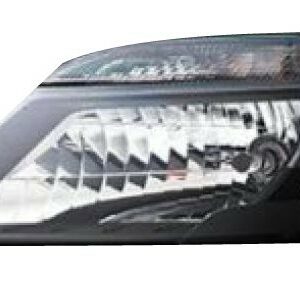 Lumax Head Light suitable for Verito Without Motor Black Bezel Left