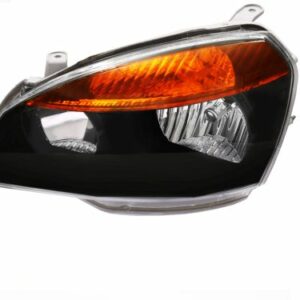 Lumax Head Light suitable for Indigo CS with Wire Holder Amber with Black Bezel Type Without Motor Left
