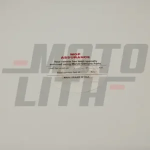 MGP ASSURANCE STICKER