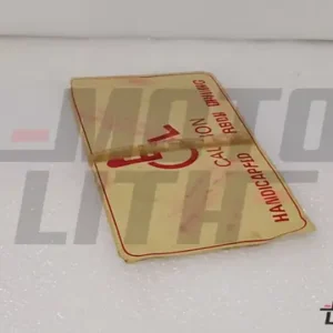 EMBLEMHANDICAP CONTROL CAR