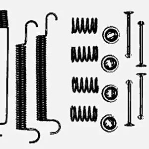 SPRING;STRUT TO SHOE