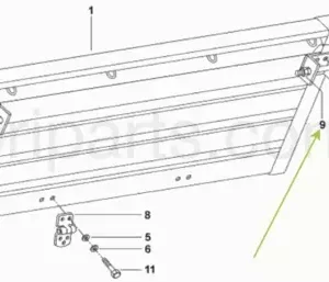 NUT NYLOC M12 x 1.5