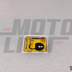 STICKER CHILD LOCK-LH