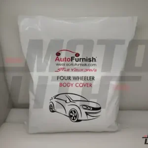 Stylish Silver Stripe Car Body Cover