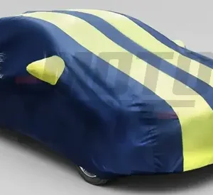 Blue Yellow Car Body Cover