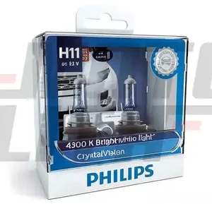 H11 CrystalVision 12V 55W (Set of 2)