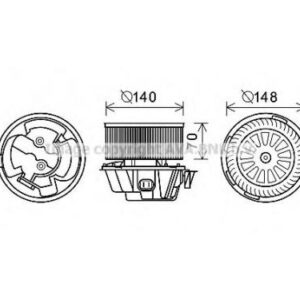 AIR CON MOTOR FAN