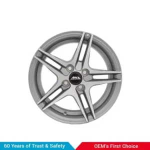Alloy Wheel 16"/5 Holes/Pcd-114.3/Et-27 - Painted Black
