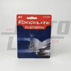 H1 Xenon White Halogen Bulb 12V 55W (Single Bulb)