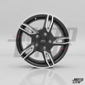Alloy Wheel 15"/5 Holes/Pcd-114.3/Et-45 - Machined Black