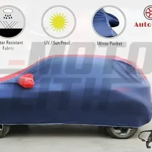 Blue Red Car Body Cover