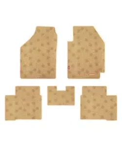 Carpet/Floor Mats (Printed Beige)