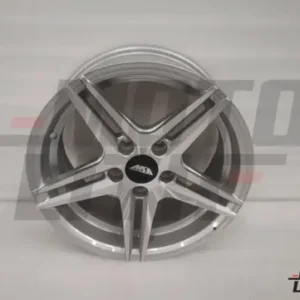 Alloy Wheel 16"/5 Holes/Pcd-114.3/Et-27 - Machined Hyper Silver