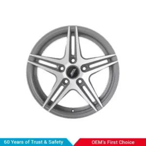 Alloy Wheel 16"/5 Holes/Pcd-114.3/Et-27 - Machined Gun Metal