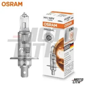 H1 Halogen Bulb 12V 55W (Single Bulb)