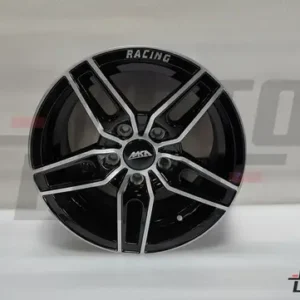 Alloy Wheel 15x7J/5 Holes/Pcd-114.3 - Black Machined