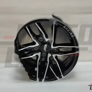 Alloy Wheel 16"/5 Holes/Pcd-114.3/Et-22 - Machined Finish Black