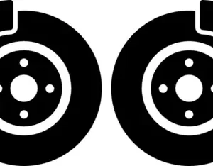 Front Brake Disc Set
