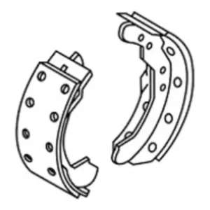 Rear Brake Shoe Set